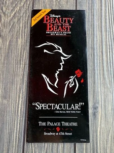 Disneys Beauty & The Beast Broadway Musical Playbill 3rd Smash Year Palace Theat - Picture 1 of 6