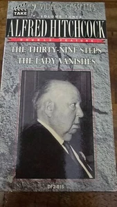 Take 2 Alfred Hitchcock Double Feature The 39 Steps & The Lady Vanishes VHS - Picture 1 of 3