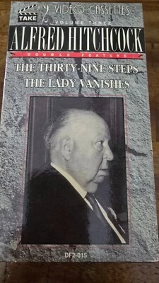 Take 2 Alfred Hitchcock Double Feature The 39 Steps & The Lady Vanishes VHS - Image 1 of 3