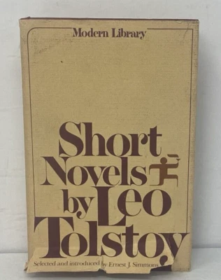 Short Novels Vol 1 by Leo Tolstoy 1965 1st Modern Library Edition - Image 1 of 4