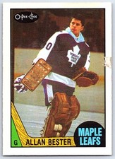 1987-88 O-Pee-Chee **C** Allan Bester Toronto Maple Leafs #236