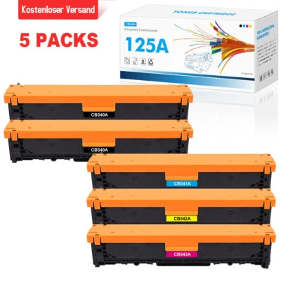 Toner CB540A für HP  125A Color LaserJet CP1215 CP1515N CM1312NFI CM1312 CP1518 - Bild 1 von 4