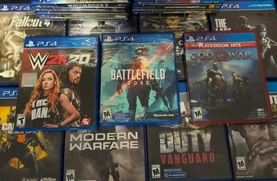 Sony PlayStation 4  PS4 game Lot Buy 2 get 1 FREE  you choose Build Lot & Save - Image 1 of 2