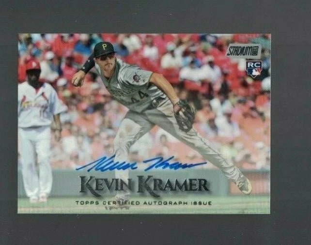 2019 Topps Stadium Club #SCA-KK Kevin Kramer RC Auto Pirates - Image 1 of 1