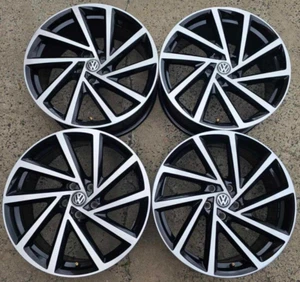 4x 19" Genuine Volkswagen Golf R Spielberg Wheels- 19x8 5/112 50P 5G0601025DB - Picture 1 of 11