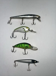 Vintage (4) Storm Thunderstick, Bomber Flat A & Model A, Japan Countdown Köder - Bild 1 von 12