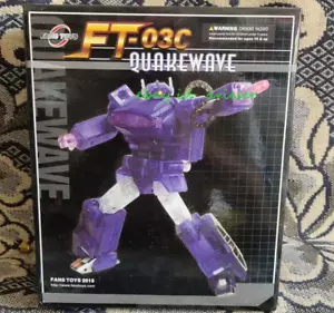 Perfect Fanstoys Ft-03c Quakewave Transparent Version Action Figure New Toy - Picture 1 of 4