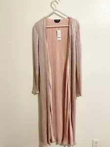 Bebe Microeat Duster Rosa Metálico Talla M Nuevo con Etiquetas - Imagen 1 de 4