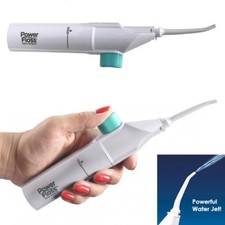 IDROPULSORE POWER FLOSS PER DENTI GETTO D'ACQUA PULIZIA DENTALE ORALE