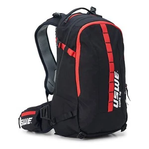 USWE Core 16L Hydration Compatible Dual Sport Daypack Enduro Off Road Black/Red - Picture 1 of 8