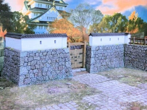 28mm Castillo Samurai Paredes 3D Mundos Alienígenas Impreso en 3D Wargaming - Imagen 1 de 12