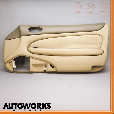 Cubierta del panel de la puerta del lado del pasajero delantero derecho 97-06 Jaguar XK8 X100 SDZ OEM Foto 1 de 4