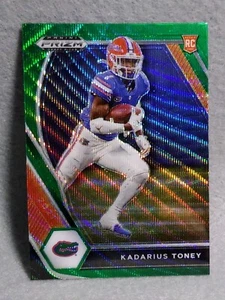 Kadarius Toney 2021 Panini Prizm Draft Picks Green Wave RC #117, Gators - Bild 1 von 6