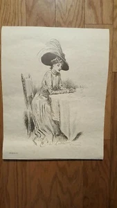 Gibson Girl Victorian Prints 1987 Set of 10 - Picture 1 of 10