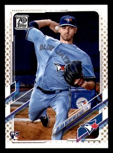 2021 Topps Gold Star #581 Julian Merryweather RC Toronto Blue Jays