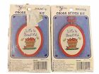 New Berlin Co Brand Counted Cross Stitch Kit  Ornament Life Is Beautiful Lot (2)