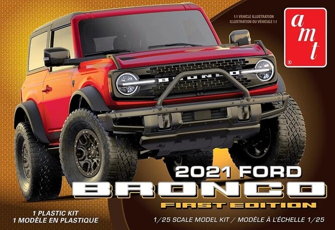Amt / Mpc AMT1343 - 1/25 2021er Ford BRONCO 1st Edizione - Nuova - Immagine 1 di 1