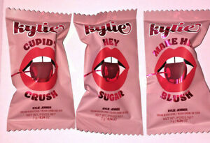 KYLIE COSMETICS Valentines BLUSH STICK TRIO Set of 3 CUPIDS CRUSH Hey Sugar 2022