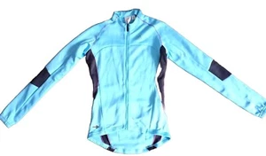 Adidas Climawarm Laufjacke Größe Small Damen Aqua Blau Gesäßtaschen Active - Bild 1 von 13