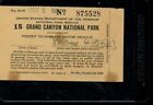 1949 Grand Canyon National Park Motor Vehicle Permit