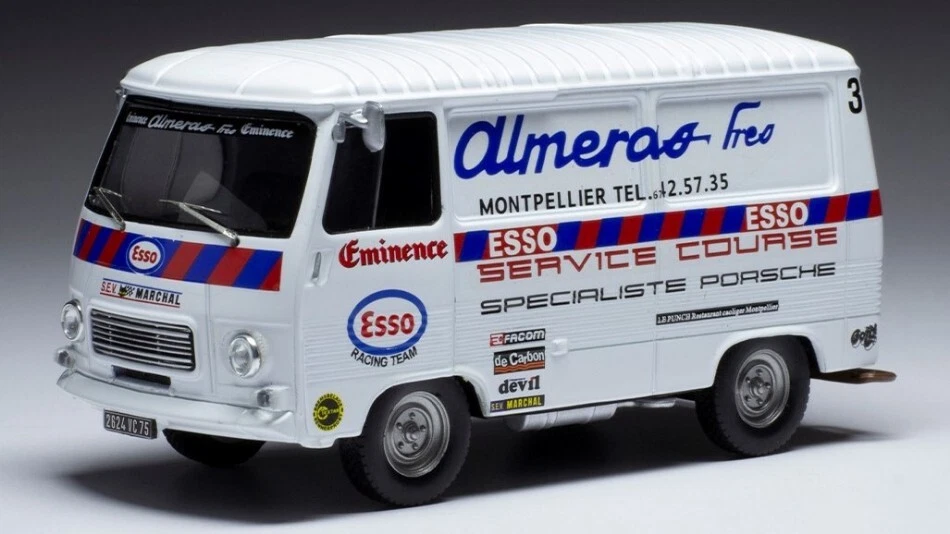 Peugeot J7 Team Almeras Eminence Rally Service 1:43 Model IXO MODEL - Immagine 1 di 1