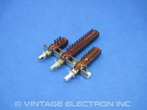 NOS Dynaco Interruttore a 3 pulsanti Assy (equalizzatore SE-10): P/N 338005 (3 stazioni) - Foto 1 di 7