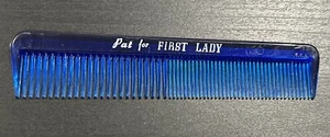 Vintage 1960’s Pat For First Lady Hair Comb - Nixon - President - Picture 1 of 4