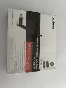 Edimax - D300. Adaptador USB Inalámbrico Alta Ganancia 300mps Nuevo Precintado - Imagen 1 de 4