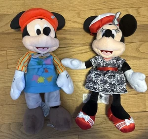 Mickey & Minnie Mouse 12 Inch (From Disney’s Rivera Resort)-Excellent Condition - Picture 1 of 7