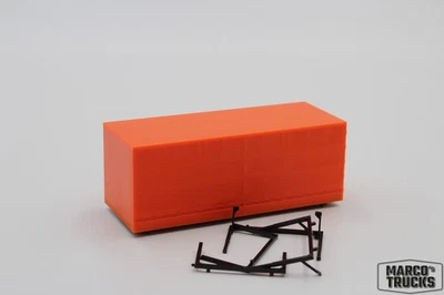 Wechselbrücke Wechselpritsche für Märklin orange wie Gebrüder Weiss 1:87 /RN5 - Bild 1 von 3