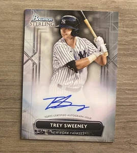 2022 Bowman Sterling Prospect Auto Trey Sweeney #PA-TS Auto - Bild 1 von 1