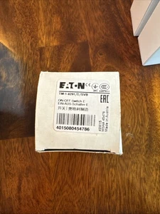 Interruptor de circuito de control Eaton TM-1-8291/E/SVB, función de parada - Imagen 1 de 2