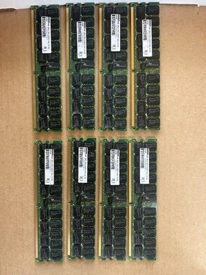 Lote de 8 (32GB) PC2-5300P 4GB 2Rx4 Memoria RAM 8x4GB Dataram Mac Pro Foto 1 de 4