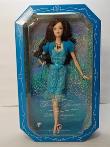 2007 Barbie Birthstone Beauties Miss Turquoise December Pink Label Neu NIB - Bild 1 von 11