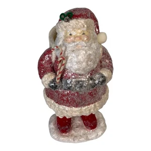 SCF Midwest of Cannon Falls glitzernde Weihnachtsmann Figur mit Zuckerstangen - Bild 1 von 12