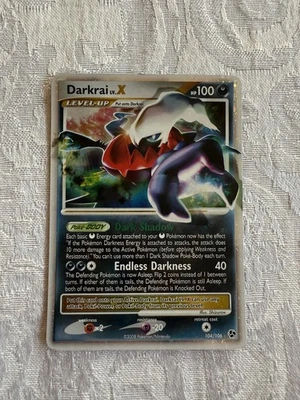 Darkrai X Pokemon Card Ultra Rare 104/106 (LP) *Very Minor Stain On Back* - Image 1 of 4