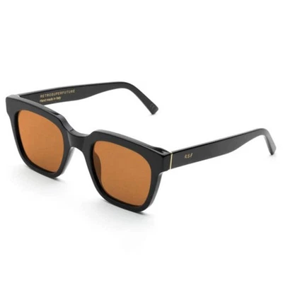 Occhiali da sole  RSF Retrosuperfuture Giusto SU5 50 23 145 Black Orange Lens Ne - Immagine 1 di 3
