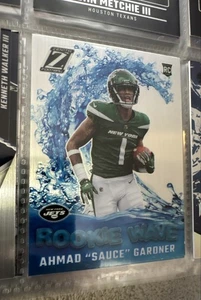2022 Panini Zenith - Rookie Wave-Ahmad “Sauce” Gardner (RC)-Jets - Picture 1 of 3