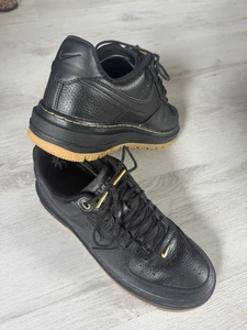 Nike Air Force 1 Luxe Black Gum UK 9 - Picture 1 of 5