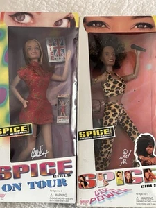 LOT OF 2/ 1997 SCARY SPICE AND 1998 GINGER SPICE DOLLS - Picture 1 of 3