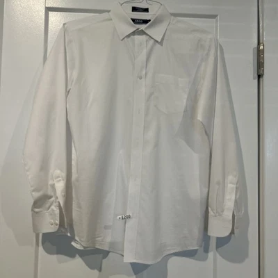 Boys Izod Size 18 White Button Down Dress Shirt - Image 1 of 3