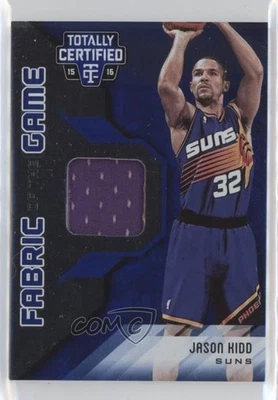 2015-16 Totally Certified Fabric of the Game Materials Blue /99 Jason Kidd HOF - Image 1 of 2