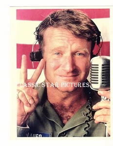 Q435 Robin Williams close up Good Morning, Vietnam 1987 8 x10 color glossy photo - Picture 1 of 1