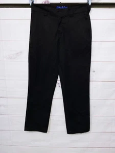 Pantalones cónicos ajustados Dickies Flex para hombre talla 32x30 negros bolsillos delanteros planos - Imagen 1 de 8