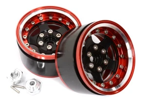 Billet Machined Off-Road 1.9 Size (2) Beadlock Wheel for 1/10 Scale Crawler - Picture 1 of 1