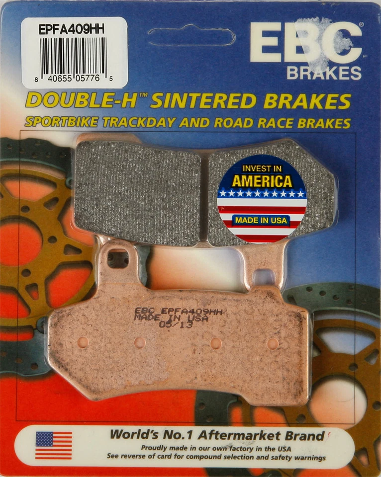 EBC 2008-2017 FLHR Road King Harley Davidson BRAKE PADS EPFA409HH EXTREME PRO BR - Image 1 of 1