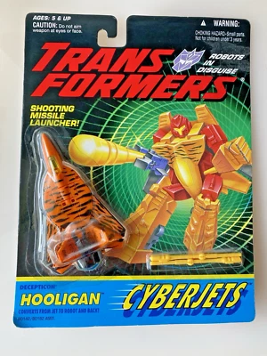 Transformers G2 Cyberjets HOOLIGAN 1994 Vintage Hasbro NEW SEALED MOSC Hasbro - Image 1 of 4
