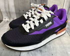 Puma Mens Future Rider Fv 382068-01 Black/Purple Casual Shoes Sneakers Size 8