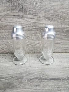 Salero y pimentero Art Deco Anchor Hocking de colección - Imagen 1 de 5