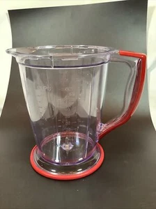 Ninja Food Processor 6-Cup 48oz Pitcher Replacement Part Only in Red - Picture 1 of 9